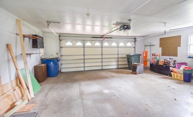 72 Branch Ave, Coldwater, MI 49036 - garage featuring a garage door opener