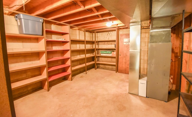 72 Branch Ave, Coldwater, MI 49036 - view of unfinished basement