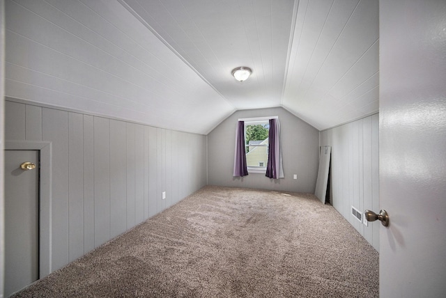 1836 W Argus Ct, Jackson, MI 49203 - additional living space featuring carpet and lofted ceiling