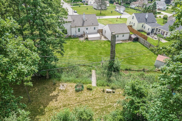 1836 W Argus Ct, Jackson, MI 49203 - aerial view of residential area
