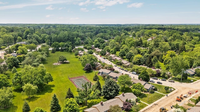 2834 Pittsfield Blvd, Ann Arbor, MI 48104 - aerial view of a forest
