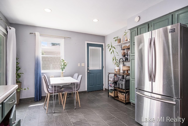 4128 Michael Ave SW, Wyoming, MI 49509 - dining area featuring healthy amount of natural light and recessed lighting