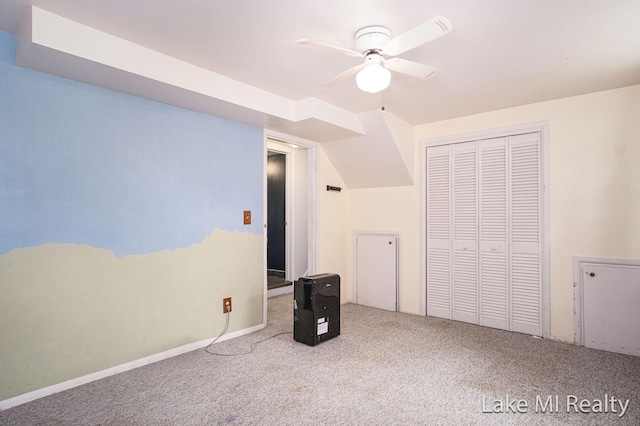4128 Michael Ave SW, Wyoming, MI 49509 - bonus room featuring ceiling fan and carpet