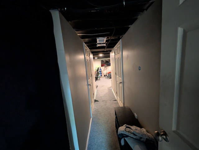 1236 Fulton Ave, Grand Haven, MI 49417 - hallway featuring light carpet