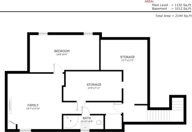 1236 Fulton Ave, Grand Haven, MI 49417 - view of property floor plan