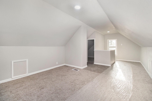 11 S Broad St, Battle Creek, MI 49017 - additional living space with carpet and lofted ceiling