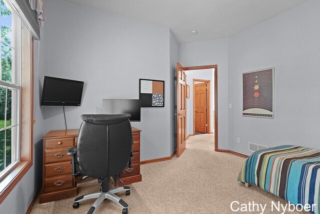 4232 Limousin Ct SW, Grandville, MI 49418 - home office featuring baseboards and carpet flooring