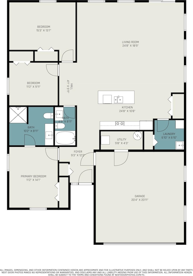 57860 James Dr, Three Rivers, MI 49093 - view of home floor plan
