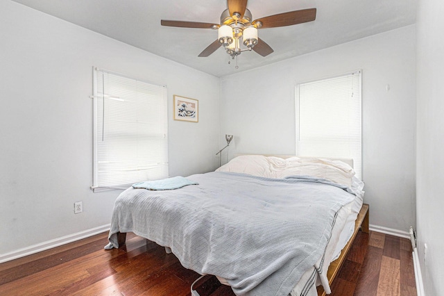 46555 Maben Rd, Canton, MI 48187 - bedroom featuring wood finished floors and a ceiling fan