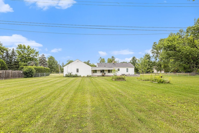 46555 Maben Rd, Canton, MI 48187 - view of fenced backyard