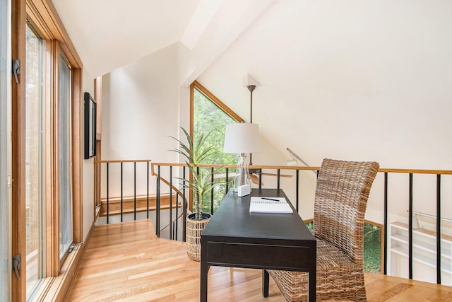 2425 University Ave, Kalamazoo, MI 49008 - home office featuring wood finished floors
