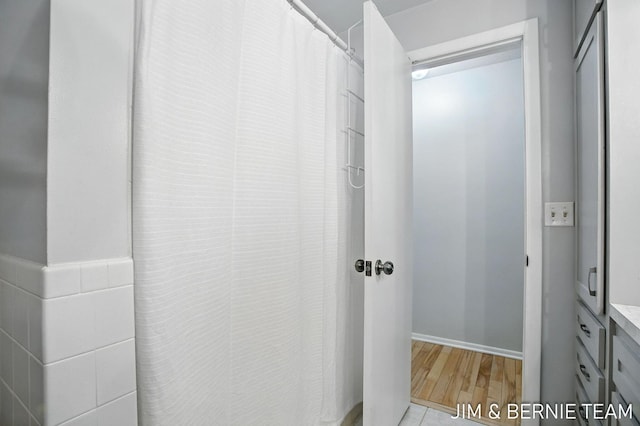 8518 146th Ave, West Olive, MI 49460 - hallway featuring light wood-style floors