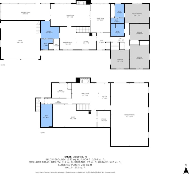 8518 146th Ave, West Olive, MI 49460 - view of floor plan / room layout