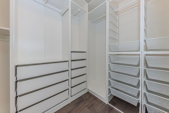 2763 Polson St, Ann Arbor, MI 48105 - walk in closet with dark wood-style floors