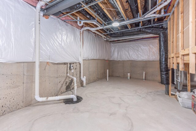 2763 Polson St, Ann Arbor, MI 48105 - view of unfinished below grade area