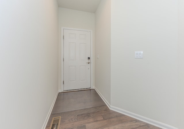 2763 Polson St, Ann Arbor, MI 48105 - hall with wood finished floors and baseboards