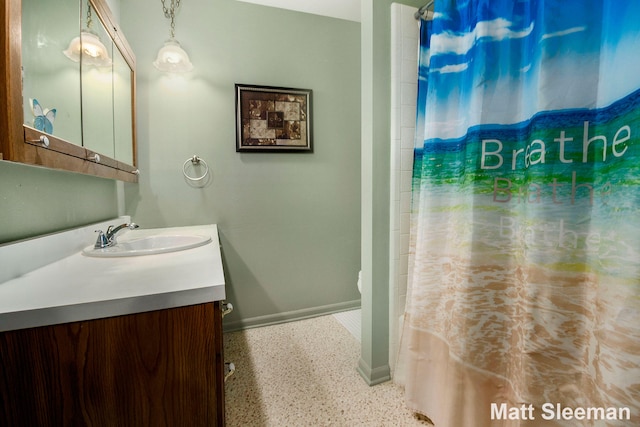 230 S State St Unit 83, Zeeland, MI 49464 - full bathroom with vanity and speckled floor