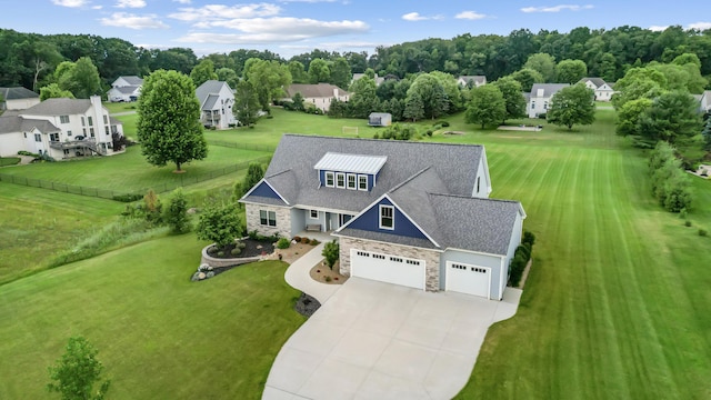 46140 Finch St, Mattawan, MI 49071 - aerial perspective of suburban area