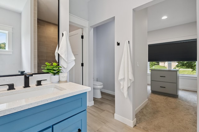 46140 Finch St, Mattawan, MI 49071 - full bathroom with vanity and healthy amount of natural light