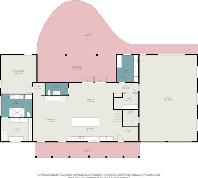 17756 Brad Ln, Three Rivers, MI 49093 - view of home floor plan