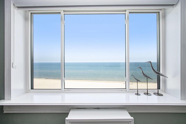 225 N Shore Dr Unit 302, South Haven, MI 49090 - bathroom featuring a water view