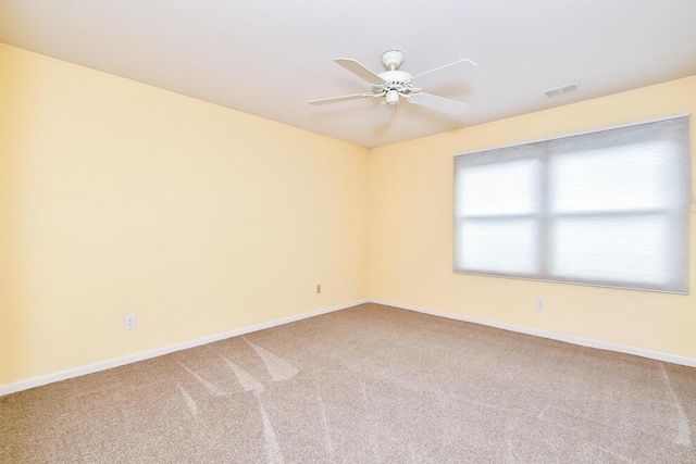 2208 Parkview Ave, Kalamazoo, MI 49008 - spare room featuring carpet floors and ceiling fan