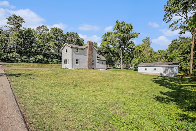 802 Clinton St, Marshall, MI 49068 - view of green lawn