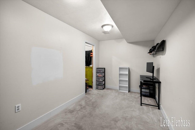 4712 Shank St NE, Rockford, MI 49341 - basement with carpet flooring and baseboards
