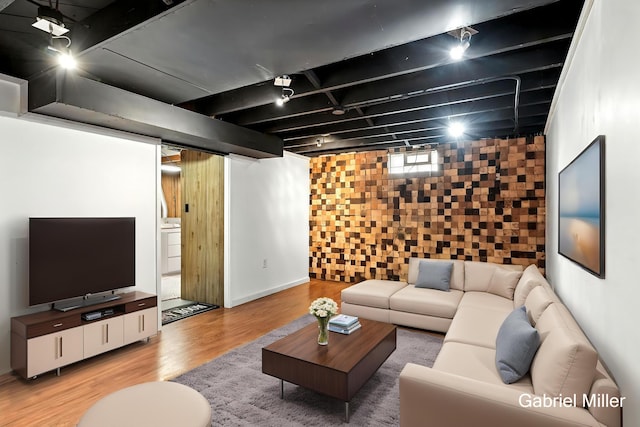 3725 Colby Ave SW, Wyoming, MI 49509 - living room with wood finished floors