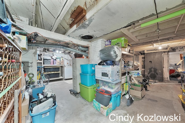 187 Centennial St, Sparta, MI 49345 - view of unfinished basement