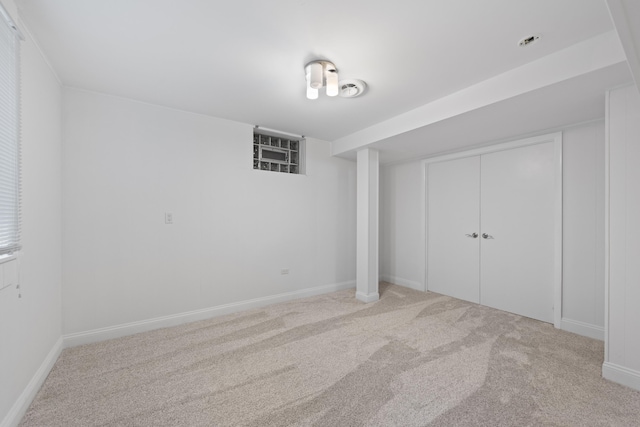 48002 Ridge Rd, New Buffalo, MI 49117 - unfurnished bedroom featuring carpet and a closet