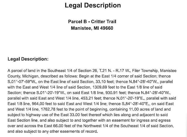 Critter Trl Unit Parcel B, Manistee, MI 49660 - photo 16