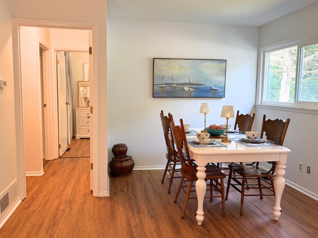 285 Brookside Dr, Ann Arbor, MI 48105 - dining room with wood finished floors