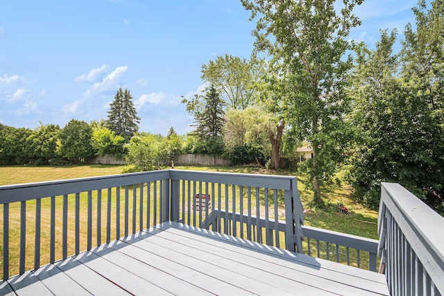 1882 Whistle Stop Dr SE, Grand Rapids, MI 49508 - deck with a fenced backyard