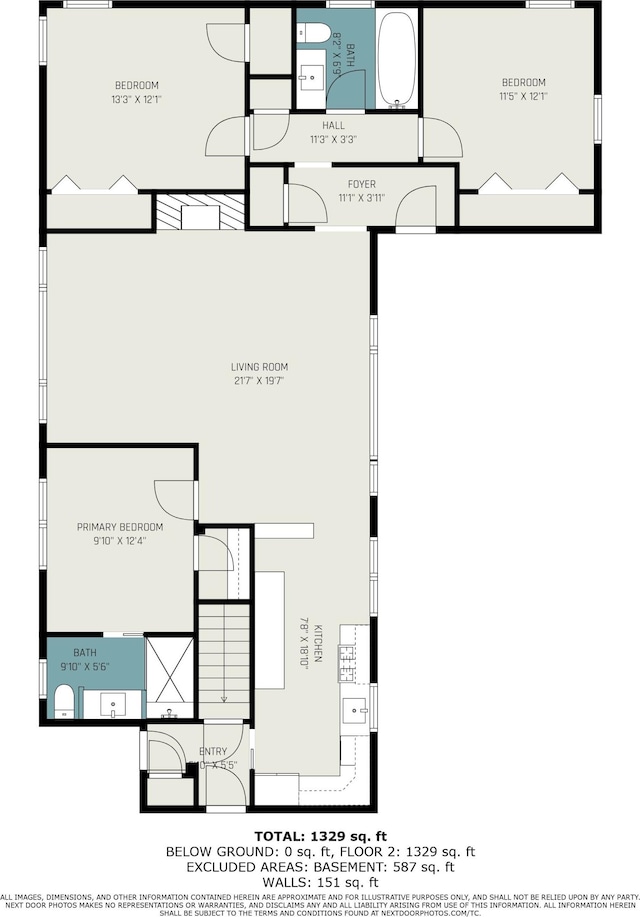 6667 W River Rd NE, Belmont, MI 49306 - view of floor plan / room layout