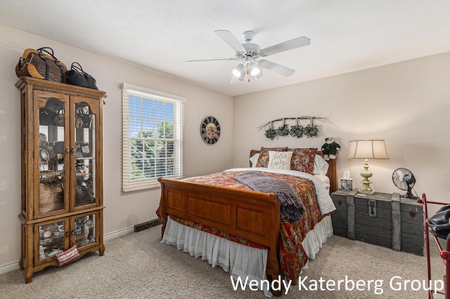 1033 Lumina Dr, Jenison, MI 49428 - bedroom featuring carpet floors and a ceiling fan