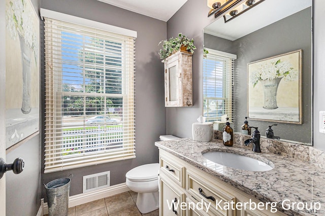 1033 Lumina Dr, Jenison, MI 49428 - bathroom with vanity and tile patterned floors