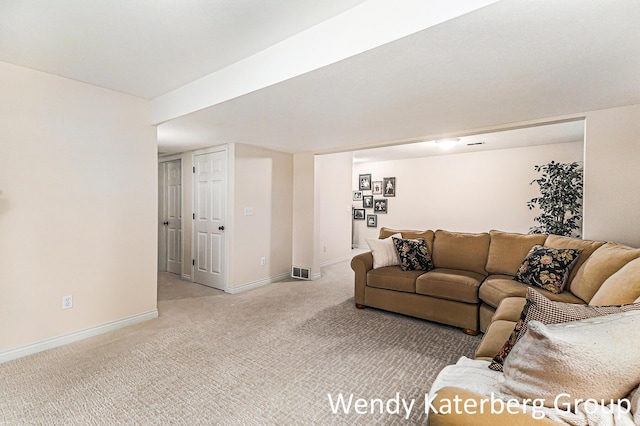 1033 Lumina Dr, Jenison, MI 49428 - living room with light colored carpet and baseboards