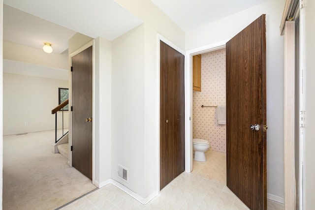 2623 Meade Ct, Ann Arbor, MI 48105 - hallway with baseboards