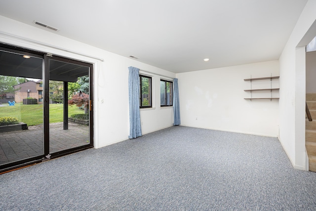 2623 Meade Ct, Ann Arbor, MI 48105 - unfurnished room featuring carpet floors and recessed lighting