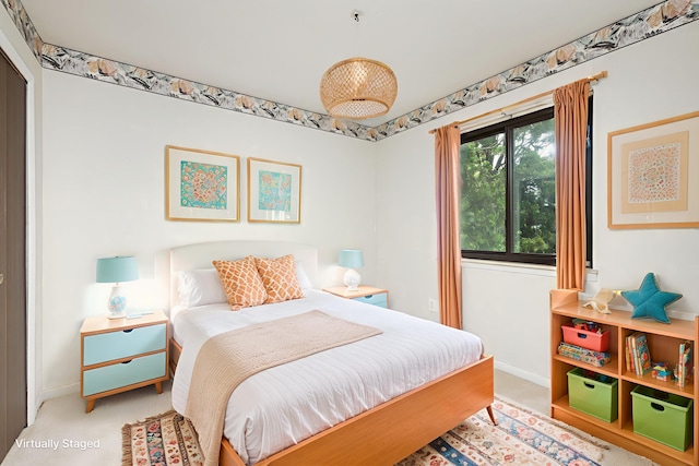 2623 Meade Ct, Ann Arbor, MI 48105 - bedroom with baseboards and carpet flooring