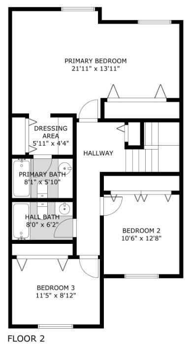 2623 Meade Ct, Ann Arbor, MI 48105 - view of property floor plan