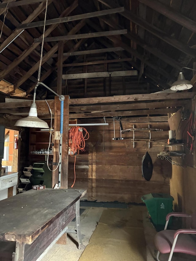 22347 5 Mile Rd, Morley, MI 49336 - view of horse barn