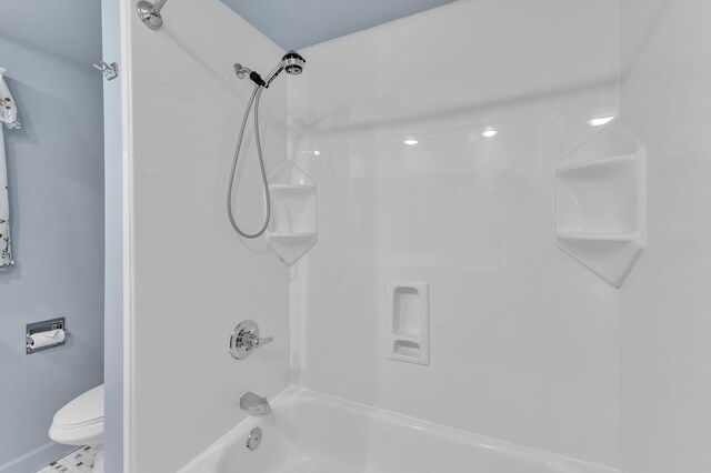 2145 Steeplechase Dr, Ann Arbor, MI 48103 - full bath with shower / bathtub combination and toilet