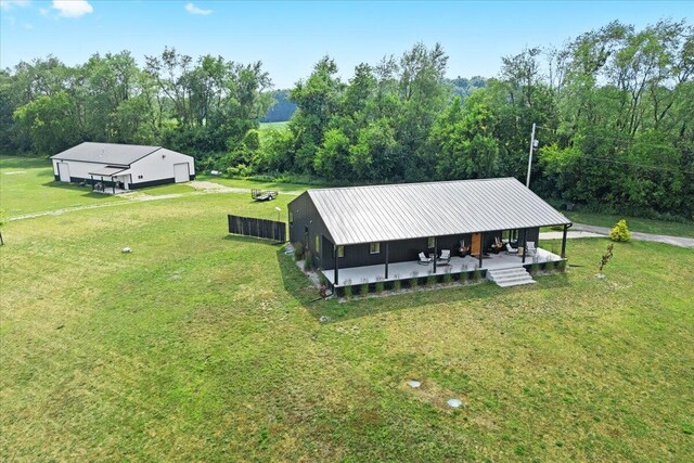 7499 Mathews Rd, Spring Arbor, MI 49283 - aerial view of property and surrounding area