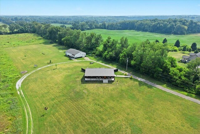 7499 Mathews Rd, Spring Arbor, MI 49283 - overview of rural landscape