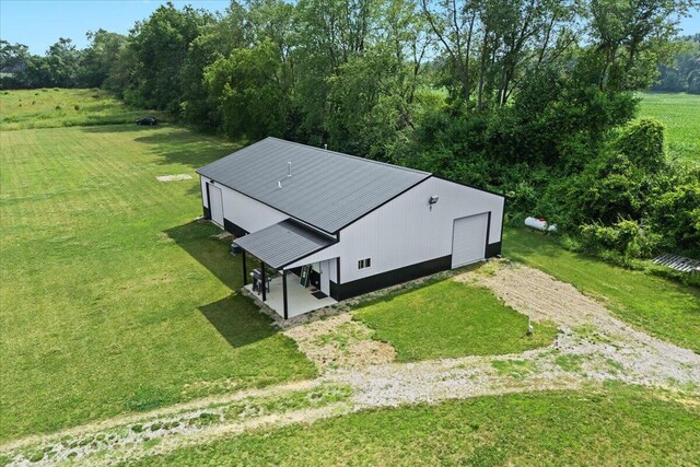 7499 Mathews Rd, Spring Arbor, MI 49283 - view from above of property