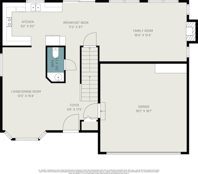 7400 Willow Creek Dr, Ypsilanti, MI 48197 - view of room layout