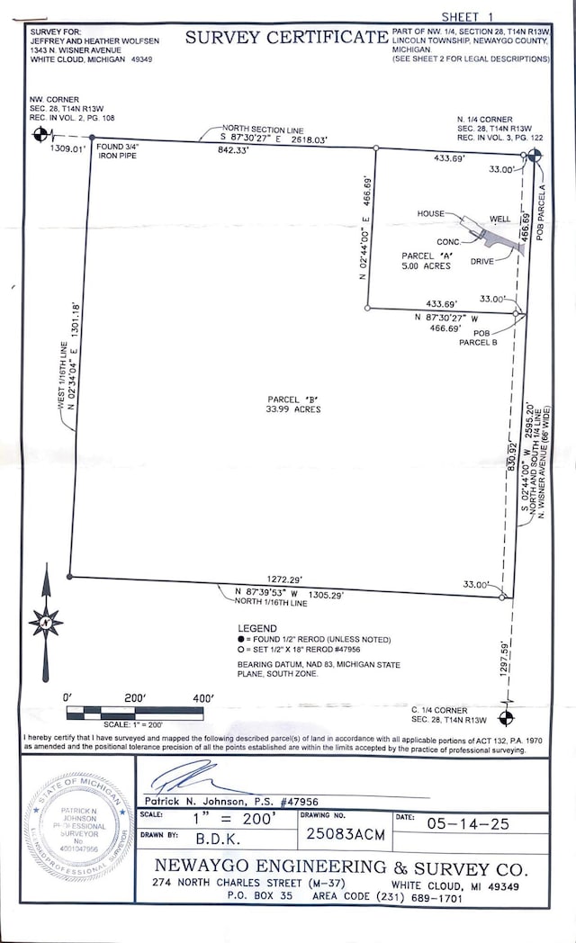 0 Wisner Ave, White Cloud, MI 49349