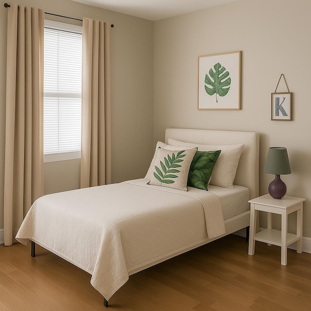 111 Butternut St, Three Oaks, MI 49128 - bedroom featuring wood finished floors and baseboards
